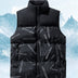 Men's Winter Stitching Sleeveless Cotton Coat - Minihomy