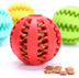 Durable Dog Chew Toy - Food Dispensing Ball for Interactive Play & Teething - Minihomy