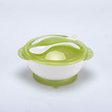 Baby Suction Bowl Complementary Food Bowl Feeding Tableware Set - Minihomy