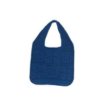 All-Matching Solid Color Knitted Shoulder Bag - Minihomy