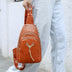 Deer Tassel Design Crossbody Bag Letter Embroidery Chest Bags For Women - Minihomy