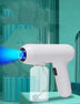 Electric Sanitizer Sprayer: Blue Light Nano Steam Disinfection Gun for Home & Car - Wireless USB Humidifier Atomizer - Minihomy