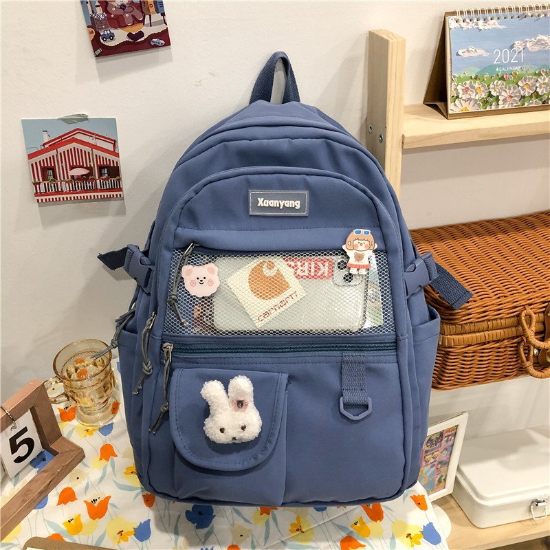 Large Capacity Female Tide Simple Backpack - Minihomy