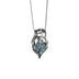 Blue Ice Heart Necklace For Women - Minihomy