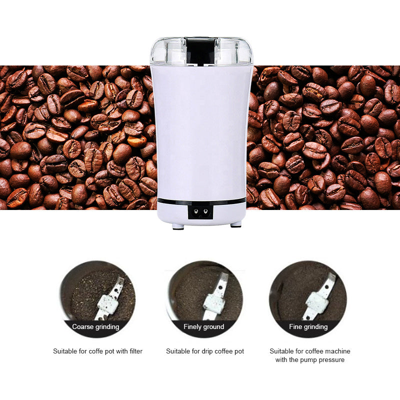 Portable Electric Coffee Grinder: Grind Beans, Herbs, Spices, Nuts & More - Minihomy