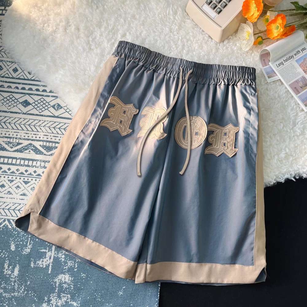 Embroidered Casual Shorts Men's Loose Sports - Minihomy