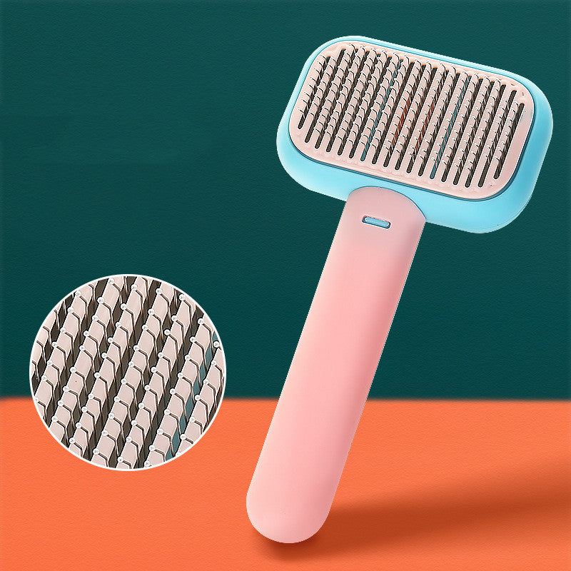 Pet Hair Brush - Massage Comb for Cat and Dog Grooming - Minihomy