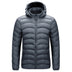 Autumn And Winter Hooded Jacket Men - Minihomy