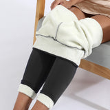 Oversized Cashmere Tight Thermal Pants Autumn And Winter Cashmere Leggings - Minihomy