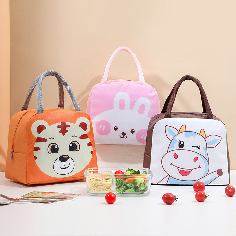 Cartoon Lunch Box Portable Cooler Bag - Minihomy