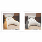 Sofa Fluffy Cushion - Triangle Reading Pillow for Comfortable Support