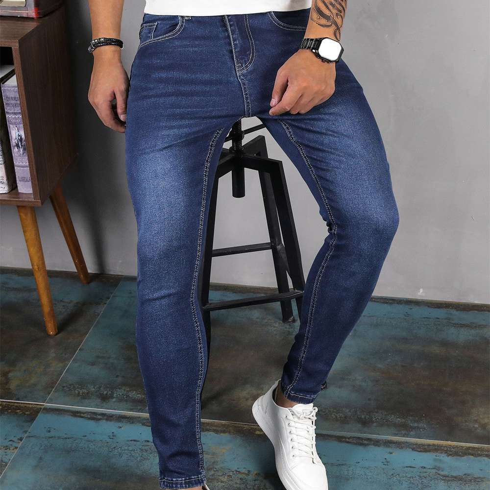 Men's Casual Stretch Skinny Jeans for Men - Minihomy