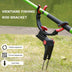 360° Adjustable Fishing Pole Holder - Universal Foldable Bracket for Sea & Lake Fishing - Minihomy