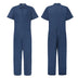 Men's Multi Pocket Lapel Collar Loose Casual Jumpsuit - Minihomy