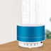 Mini Wireless Bluetooth Speaker - Portable Loudspeaker with Colorful Light Crack Sound - Minihomy