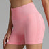 High Waist Yoga Shorts for Women - Seamless, Solid Color, Hip-Lifting Fitness Pants - Minihomy