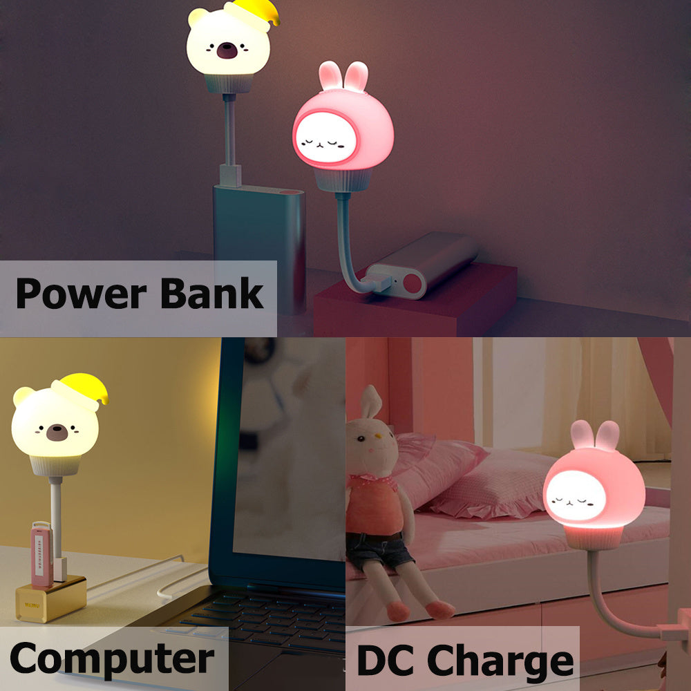 Cute Pet Night Light - Soft & Gentle Sleep Light for Small Animals - Minihomy