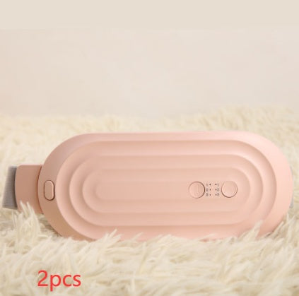 Smart Heating Belt for Menstrual Cramps & Back Pain Relief - Vibrating Massager