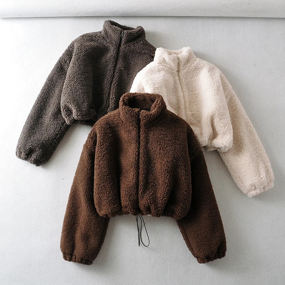 Autumn And Winter Warm Woolen Coat Women - Minihomy