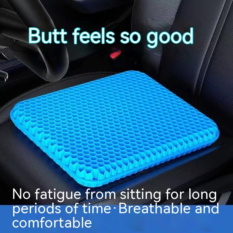 Summer Gel Seat Cushion - Breathable & Comfortable Office Chair Pad