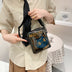 One-Shoulder PVC Simple Trendy Crossbody Transparent Shoulder Bag - Minihomy