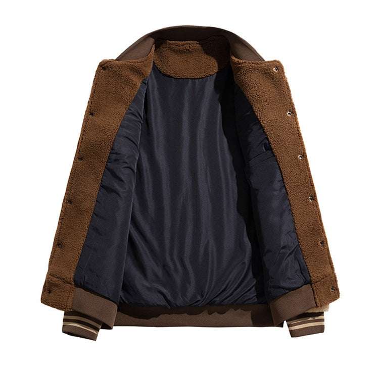 Cashmere Warm Cold-resistant And Handsome Youth Casual Jacket - Minihomy