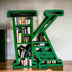 Custom Initial Book Lover Miniature Bookshelf: Personalize Your Literary Haven - Minihomy