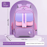 Lightweight School Backpack for Kids - Large Capacity, Spine Protection for Primary School Students - Minihomy