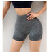 Fitness Yoga Shorts Pants Butt Lifting Seamless Leggings Women Gym - Minihomy