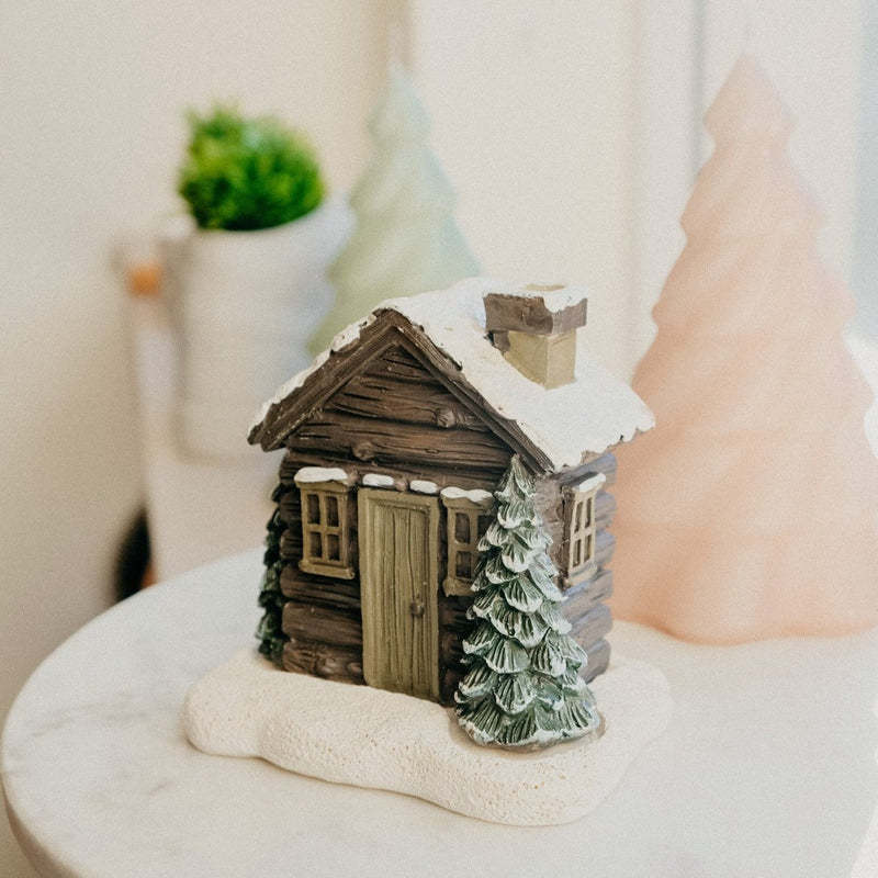 Log Cabin Incense Burner: Rustic Charm for Your Home - Minihomy