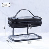 Clear Makeup Organizer Bag for Women - Travel & Home Storage - Minihomy