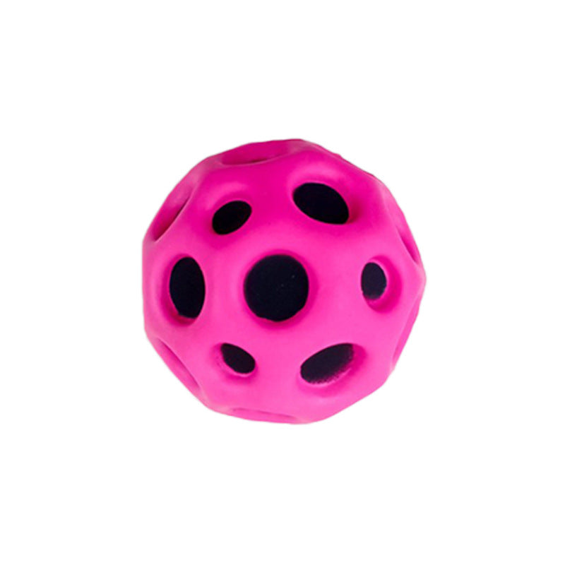 Hole Ball PU Foam Solid Elastic Interactive Slow Rebound Toy - Minihomy