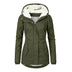 Autumn Winter Berber Fleece Casual Hooded Coat - Minihomy