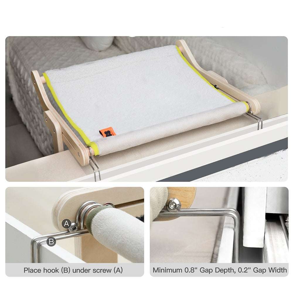 Cat Window Perch - Winter Season Mat Hammock Hanging Bed - Minihomy