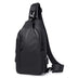 Black Sling Crossbody Backpack Shoulder Bag For Men Chest Bag - Minihomy