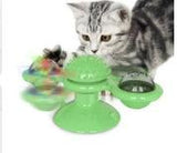 Cat Rotating Windmill Toy - Scratching, Teeth Cleaning, & Fun! - Minihomy