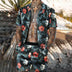 Floral Shirt Beach Two Piece Suit Men Sets - Minihomy