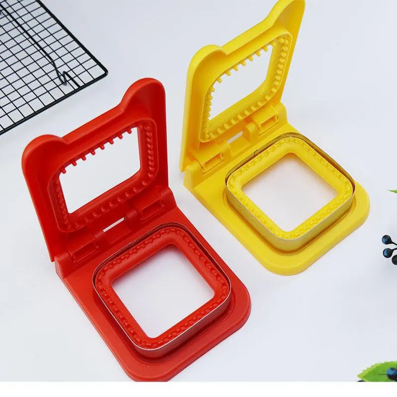 Creative Breakfast Making Sandwich Cutter Hemming Square Sandwich Kitchen Gadgets - Minihomy