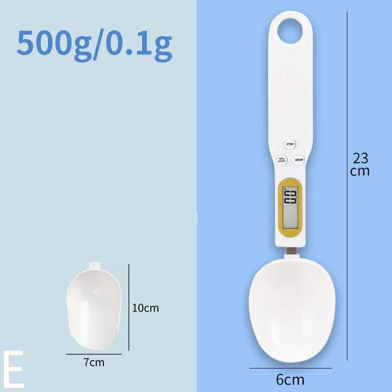 Household Kitchen Spoon Scale Usb Rechargeable Measuring Spoon - Minihomy