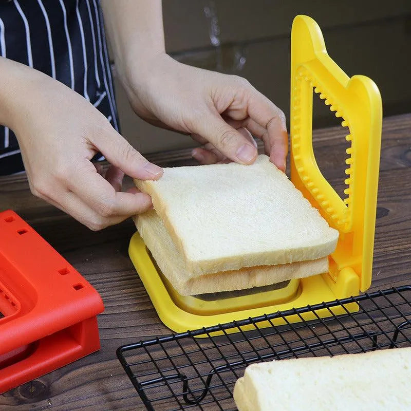 Creative Breakfast Making Sandwich Cutter Hemming Square Sandwich Kitchen Gadgets - Minihomy