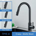 304 Stainless Steel Kitchen Pull-out Faucet - Minihomy