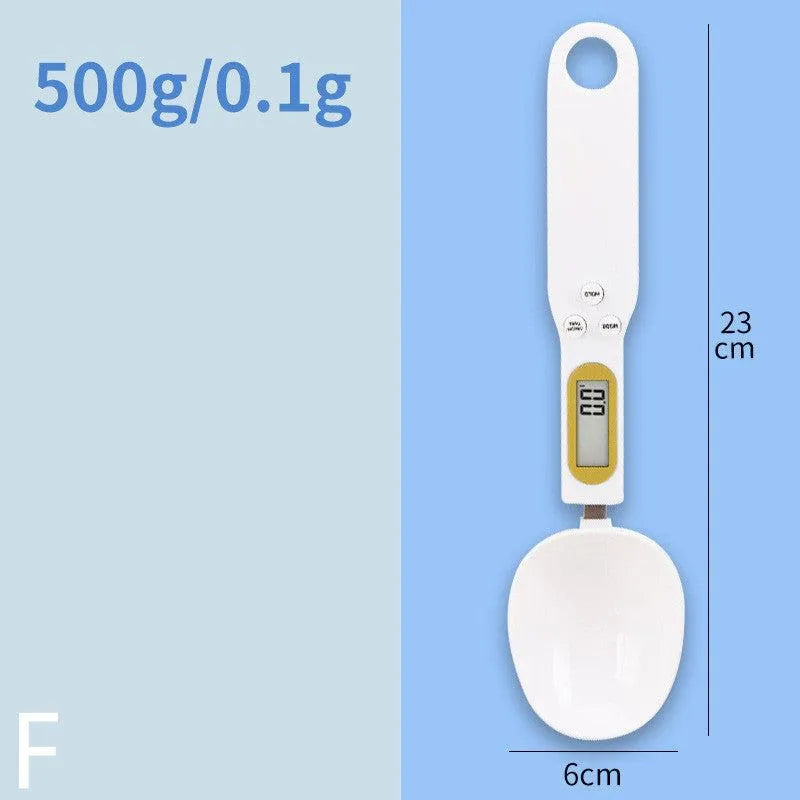 Household Kitchen Spoon Scale Usb Rechargeable Measuring Spoon - Minihomy