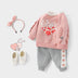 Children's Baby Girl Net Red Autumn Suit - Minihomy