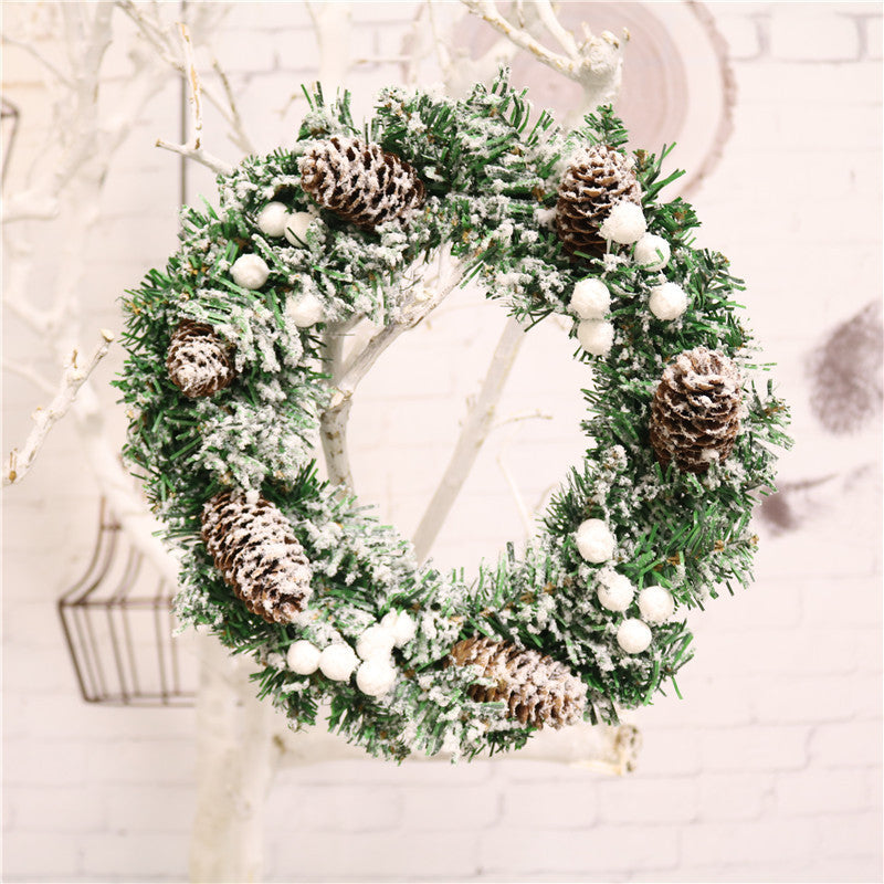 Artificial Garland Wreaths For Car Home Window Wall Decoration - Minihomy