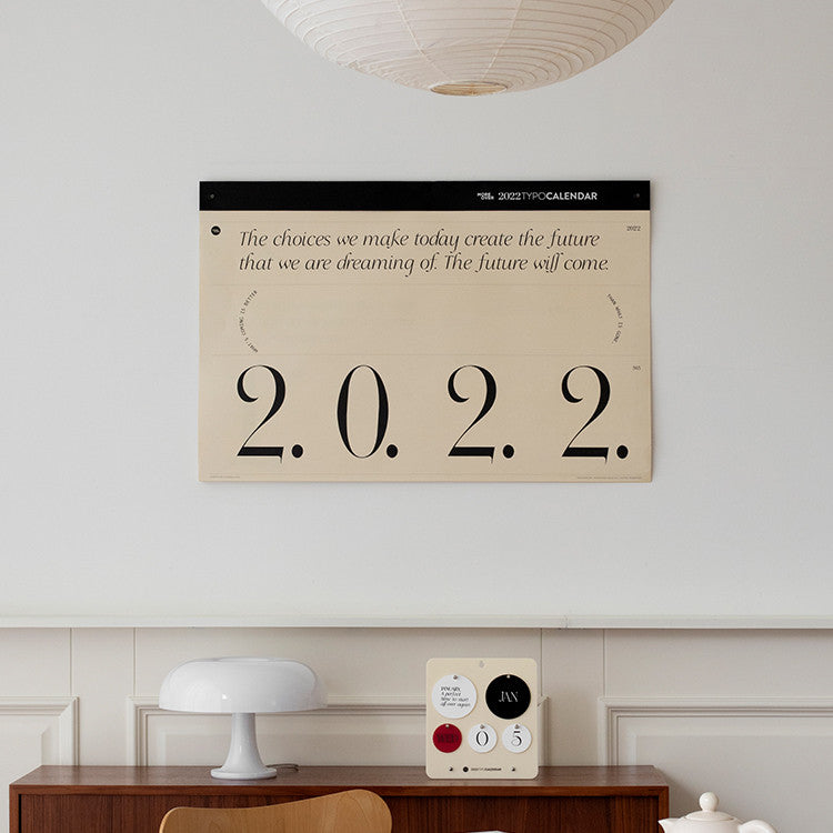 Hand Torn Creative Simple Home Decoration Wall Calendar - Minihomy