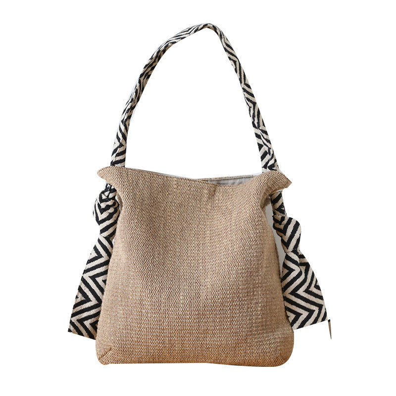 Niche One-shoulder Canvas Bag - Minihomy