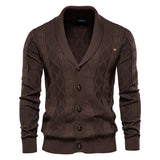 Men's Cardigan Padded Sweater - Minihomy