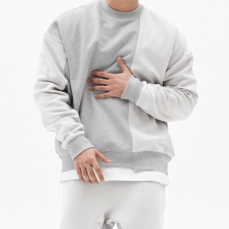 Large-size Youth All-match Drop-shoulder Pullover Top - Minihomy