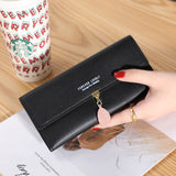 Multi-function Three-fold Document Bag Large-capacity Clutch - Minihomy