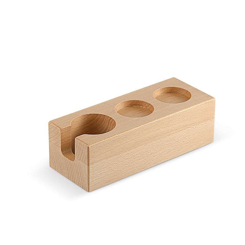 Bomber Powder Press Base Solid Wood Handle Bracket - Minihomy